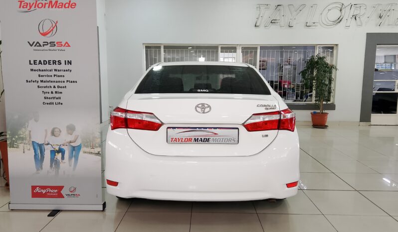 Toyota Corolla 1.8 Quest Plus Auto full