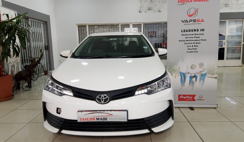 Toyota Corolla 1.8 Quest Plus Auto full