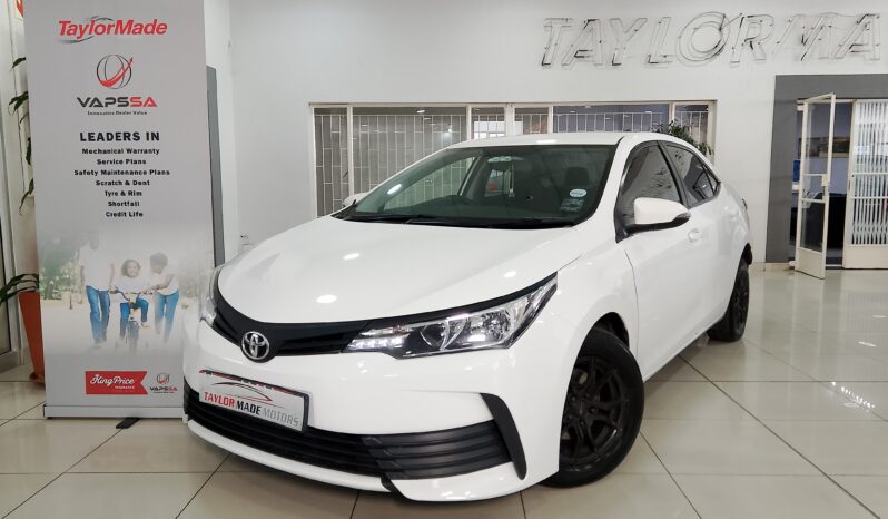 Toyota Corolla 1.8 Quest Plus Auto full